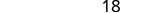 The number '18' is visible in the upper right portion of a white background.
