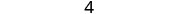 The number 4 in black against a white background.