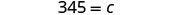The image displays a mathematical equation