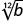 The mathematical expression for the twelfth root of 'b'.