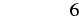 A stark white image with a barely discernible '6' in the top right corner.