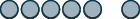 Six gray circles, five connected in a row and one separate, suggesting a multi-step process or selectable items.