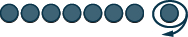 An illustration of a finite automaton with eight states, where the final state has a self-loop, often representing an accepting or terminal state.