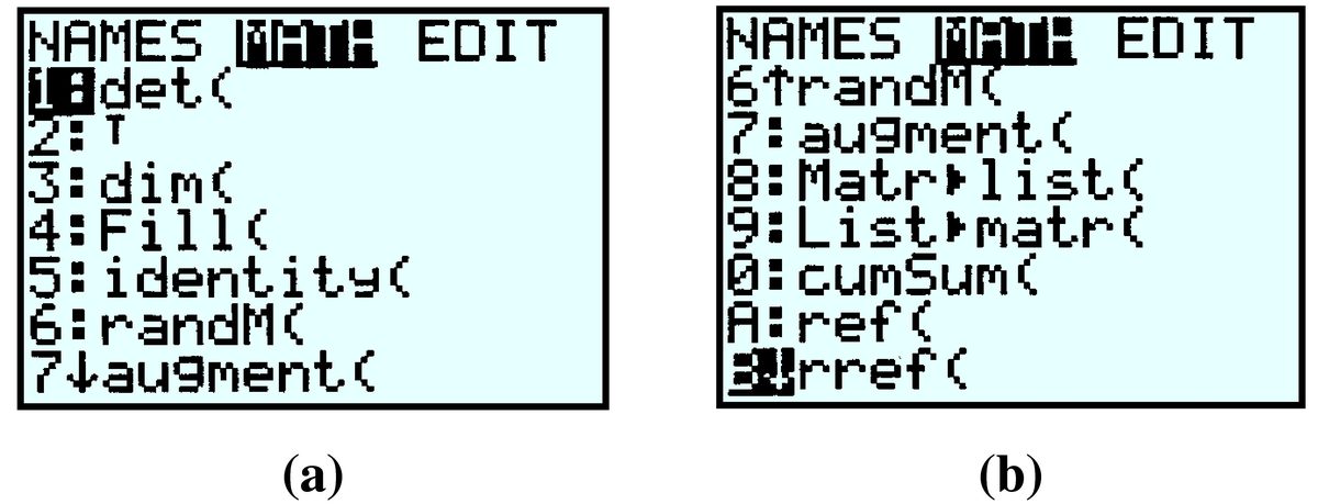 GC windows to manipulate a matrix