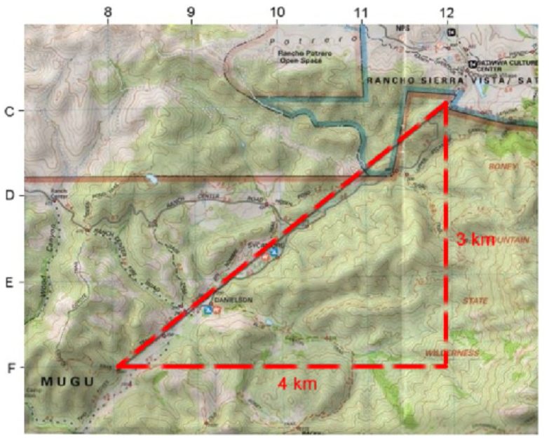 map of mountains
