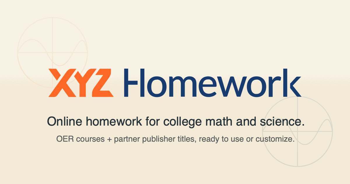 XYZ Homework - Your Learning Platform